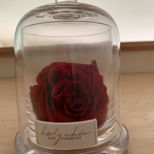 Reserved Red Rose In glass